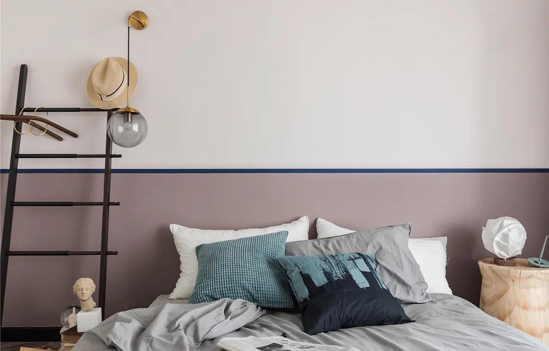 知识色块拼接打造美感墙面