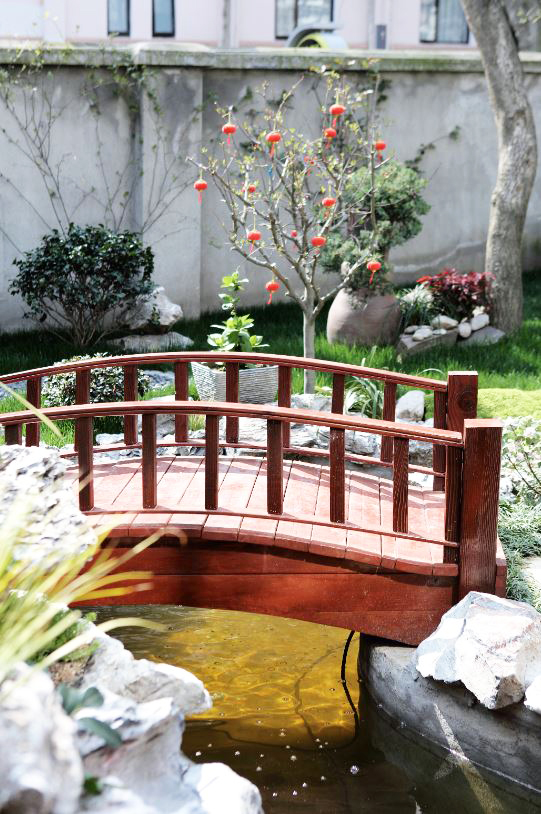 市中心65㎡百岁老宅,装后竟然变出70㎡庭院?小桥流水羡煞旁人!