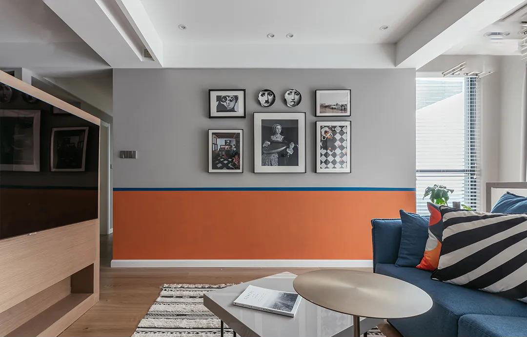 装饰腰线有时会是墙面设计的点睛之笔.